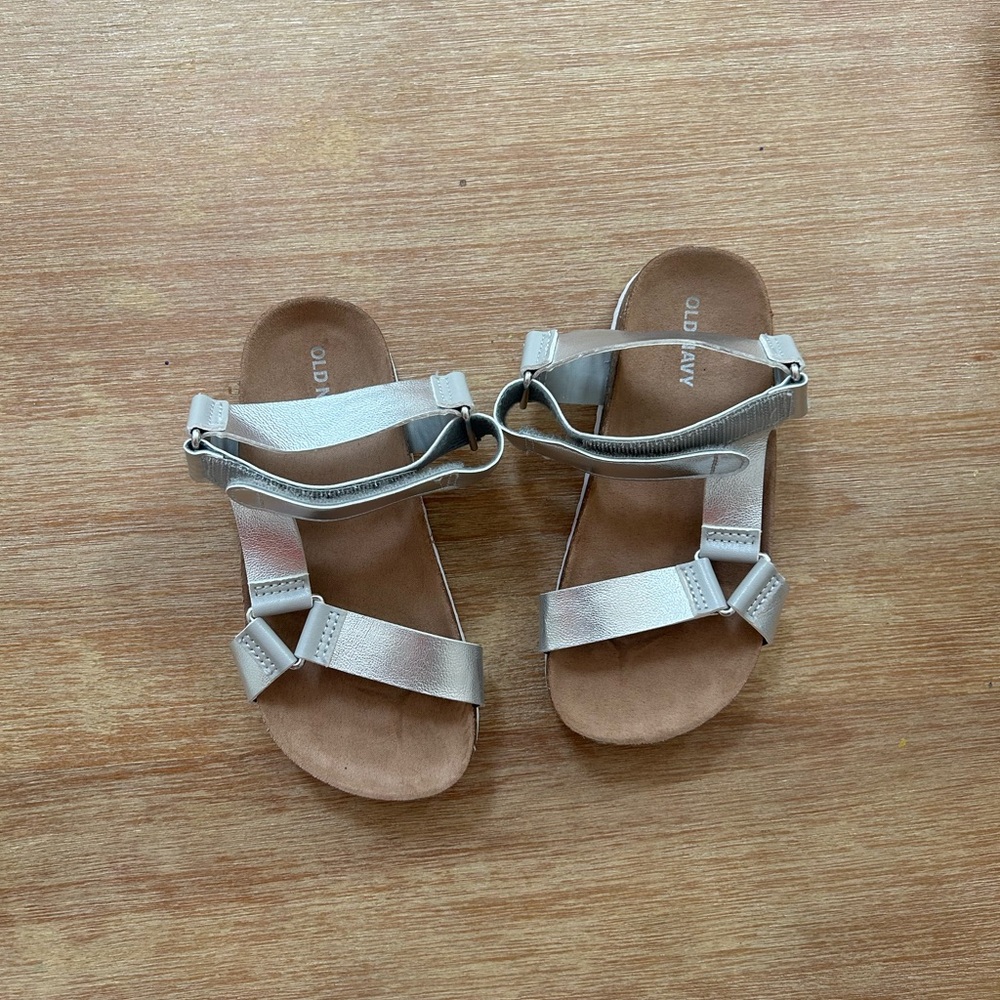 Old Navy Kids Metallic Sandals